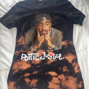 Tupac tye dye shirt
